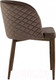 Миниатюра изображения товара Стул Stool Group Оскар MC11 KD HLR-49 (велюр коричневый)