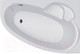 Миниатюра изображения товара Ванна акриловая Alba Spa Katrina 170x110 R