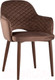 Миниатюра изображения товара Стул Stool Group Венера диамант MC16-2YS KD HLR-49 (велюр коричневый)
