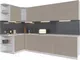 Миниатюра изображения товара Кухонный гарнитур Interline Мила Матте 1.5x3.0 А левая (луна/луна/травертин серый)