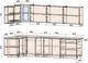 Миниатюра изображения товара Кухонный гарнитур Interline Мила Матте 1.5x3.0 А левая (белый/мята/опал светлый)