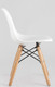 Миниатюра изображения товара Стул детский Stool Group Eames Small / 8056S (белый/деревянные ножки)