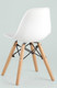 Миниатюра изображения товара Стул детский Stool Group Eames Small / 8056S (белый/деревянные ножки)