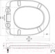 Миниатюра изображения товара Сиденье для унитаза Acquasi AS863SC