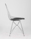Миниатюра изображения товара Стул Stool Group Eiffel / AFR-18B-P1 CH/BL (хромированный с черной подушкой)