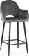 Миниатюра изображения товара Стул барный Stool Group Венера диамант MC16-2YSC (серый)