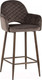 Миниатюра изображения товара Стул барный Stool Group Венера диамант MC16-2YSC (коричневый)