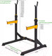 Миниатюра изображения товара Стойка под штангу VictoryFit VF-T15 (серый/желтый)