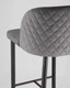 Миниатюра изображения товара Стул барный Stool Group Оскар MC11B (вельвет/серый)