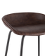 Миниатюра изображения товара Стул барный Stool Group Турин / 8319TB (экокожа коричневый/черные ножки)