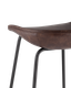 Миниатюра изображения товара Стул барный Stool Group Турин / 8319TB (экокожа коричневый/черные ножки)