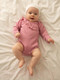 Миниатюра изображения товара Боди для малышей Amarobaby Nature / AB-OD21-NZ2/06-74 (розовый, р. 74)