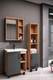 Миниатюра изображения товара Шкаф-пенал для ванной Grossman Флай 30 / 303002