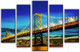 Миниатюра изображения товара Картина модульная Arthata 5m-141 (105x60)