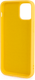 Миниатюра изображения товара Чехол-накладка Case Cheap Liquid для iPhone 12 Mini (желтый)