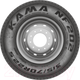 Миниатюра изображения товара Грузовая шина KAMA NF 202 245/70R19.5 136/134M Рулевая