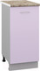 Миниатюра изображения товара Шкаф-стол кухонный Кортекс-мебель Корнелия Лира НШ40р (сирень/мадрид)