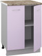 Миниатюра изображения товара Шкаф-стол кухонный Кортекс-мебель Корнелия Лира НШ60р (сирень/мадрид)