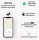 Миниатюра изображения товара Беспроводная метка-трекер Apple AirTag / MX542 (4шт)