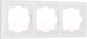 Миниатюра изображения товара Рамка для выключателей и розеток Werkel W0032001 / a051299 (белый/basic)