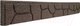 Миниатюра изображения товара Бордюр садовый Multy Home Stones EU5000079-6 (6шт, коричневый)