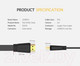 Миниатюра изображения товара Кабель Ugreen ED015 / 50820 (3м, черный)