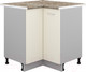 Миниатюра изображения товара Шкаф-стол кухонный Кортекс-мебель Корнелия Лира НШУ угловой (кремовый/мадрид)