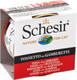 Миниатюра изображения товара Влажный корм для кошек Schesir Tuna with Shrimps (85г)