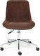 Миниатюра изображения товара Кресло офисное Tetchair Style флок (коричневый)
