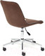 Миниатюра изображения товара Кресло офисное Tetchair Style флок (коричневый)