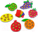 Миниатюра изображения товара Развивающая игра Alatoys Мозаика. Фрукты / МКФ02