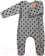 Миниатюра изображения товара Комбинезон для малышей Топотушки Звездопад с кнопками по диагонали / 1229-80