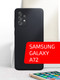 Миниатюра изображения товара Чехол-накладка Volare Rosso Jam для Galaxy A72 (черный)