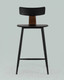 Миниатюра изображения товара Стул барный Stool Group Ant / 8333A (черный)