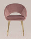 Миниатюра изображения товара Стул Stool Group Кензи (пыльно-розовый)