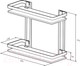 Миниатюра изображения товара Полка для ванной AM.PM Sense L A7455200
