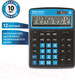 Миниатюра изображения товара Калькулятор Brauberg Extra Color-12-BKBU / 250476 (черно-голубой)