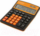 Миниатюра изображения товара Калькулятор Brauberg Color-12-BKRG / 250478 (черно-оранжевый)
