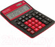 Миниатюра изображения товара Калькулятор Brauberg Color-12-BKWR / 250479 (черно-малиновый)