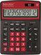 Миниатюра изображения товара Калькулятор Brauberg Color-12-BKWR / 250479 (черно-малиновый)