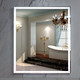 Миниатюра изображения товара Зеркало Пекам Greta 80x90 / greta-80x90 (с подсветкой)