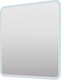 Миниатюра изображения товара Зеркало Пекам Marta 80x80 / marta-80x80spcl (с подсветкой, сенсором на прикосновение, подогревом и часами)
