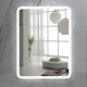 Миниатюра изображения товара Зеркало Пекам Marta 80x100 / marta-80x100sp (с подсветкой, сенсором на прикосновение и подогревом)