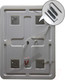 Миниатюра изображения товара Зеркало Пекам Marta 80x120 / marta-80x120sp (с подсветкой, сенсором на прикосновение и подогревом)