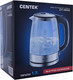 Миниатюра изображения товара Электрочайник Centek CT-0030 (черный/нержавеющая сталь)