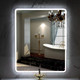 Миниатюра изображения товара Зеркало Пекам Marta 1 80x120 / marta1-80x120s (с подсветкой и сенсором на прикосновение)