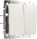 Миниатюра изображения товара Выключатель Werkel W1122013 / a051185 (перламутровый рифленый)