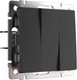 Миниатюра изображения товара Выключатель Werkel W1130008 / a051596 (черный матовый)