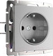 Миниатюра изображения товара Розетка Werkel W1171006 / a051527 (серебристый)