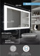 Миниатюра изображения товара Зеркало Континент Relax Led 100x70